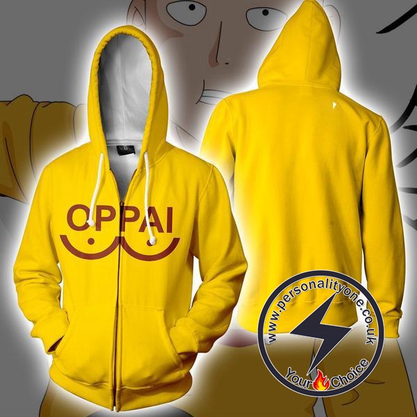 One Punch Man - Saitama ZipUp 3D - One Punch Man Hoodies Jackets